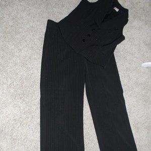 Womens TALL Pants and Matching Vest - Size 16
